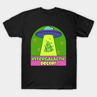 UFO Christmas Shirt | Merry And Bright Shirt | Christmas Gift T-Shirt